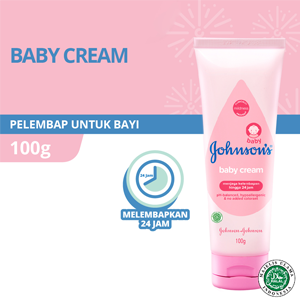 JOHNSONS BABY CREAM 23011202 TUB 100g
