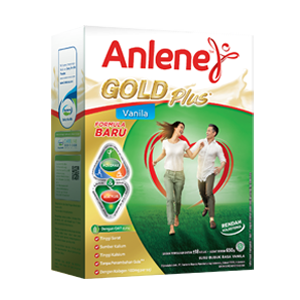 ANLENE GOLD 5X HI-CALCIUM MILK POWDER VANILLA BOX 570/560g
