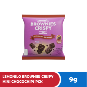 Lemonilo Brownies Crispy Mini Chocochips Pack 9g
