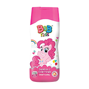 B&B KIDS SHAMPOO & CONDITIONER SWEET FLORAL BTL 200mL