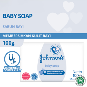 JOHNSONS BABY SOAP BAR 100g