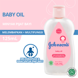 JOHNSONS BABY OIL (A23D) 23010402 BTL 125mL