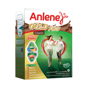 ANLENE GOLD 5X HI-CALCIUM MILK POWDER CHOCOLATE BOX 570/560g