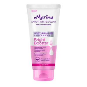 Marina Expert White & Glow Moisturizing Gel for Face & Body – Bright Booster