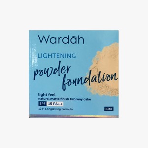 WARDAH LIGHTENING FEEL TWO WAY/C REF. 01 LIGHT BEIGE PCS 12g