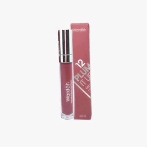 WARDAH EXCLUISVE MATTE LIP CREAM 12 PLUM IT UP PCS 4g