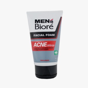 KAO BIORE FACIAL FOAM MEN'S GENTLE & CLEAN ACNE SKINCARE TUB 100g