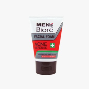 KAO BIORE FACIAL FOAM MEN'S GENTLE & CLEAN ACNE SKINCARE TUB 40g
