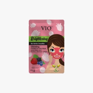 VIO PWDR TO CLAY MASK BRGHTNNG MIX BERRIES SMOOTHI PCK 20g