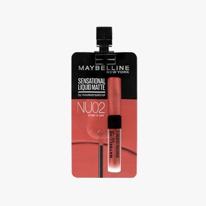 MAYBELLINE SENSATIONAL LIQUID MATTE NU02 STRIP IT/O PCS 2mL