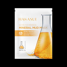 HANASUI MINERAL MUD MASK KOREAN HERBAL SCT 7g