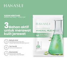HANASUI MINERAL MUD MASK ASIAN HERITAGE SCT 7g