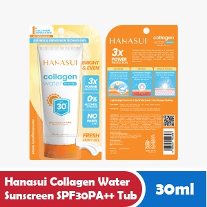 HANASUI COLLAGEN WATER SUNSCREEN SPF 30 PA++ TUB 30mL
