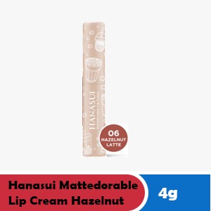HANASUI MATTEDORABLE LIP CREAM HAZELNUT LATTE PCS 4g