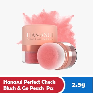 HANASUI PERFECT CHECK BLUSH & GO PEACH PCS 2.5g