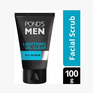 PONDS MEN PEMBERSIH WAJAH LIGHTNING OIL CLEAR TUB 100mL