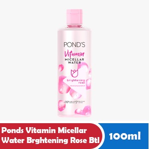 PONDS VITAMIN MICELLAR WATER BRIGHTENING ROSE BTL 100mL