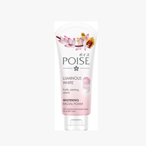 POISE FACIAL FOAM WHITENING TUB 100g