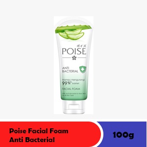 POISE FACIAL FOAM ANTI BACTERIAL TUB 100g
