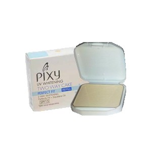 PIXY TWO WAY CAKE UV WHITENING REF WHITE CREAM PCS 12.2g