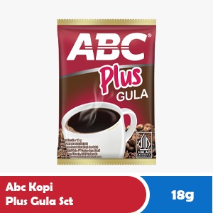 ABC KOPI PLUS GULA SCT 18g