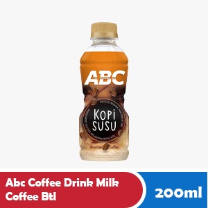 ABC COFFEE DRINK MILK COFFEE BTL 200mL