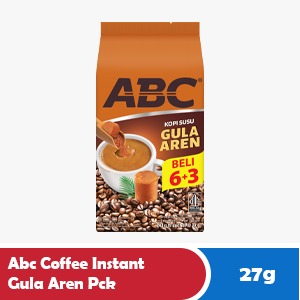 ABC KOPI SUSU INSTANT GULA AREN PCK 9x27g