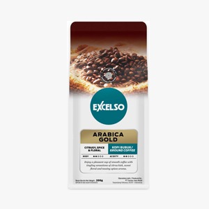 EXCELSO ARABICA GOLD COFFEE POWDER PCK 200g