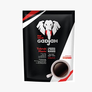 GADJAH SWEET TUBRUK COFFEE 2IN1 PCH 10x23g