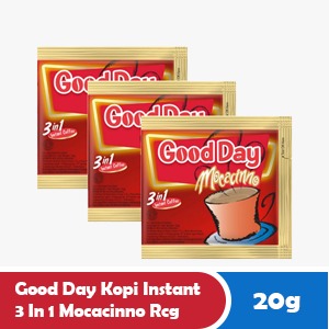GOOD DAY KOPI INSTANT 3 IN 1 MOCACINNO RCG 10x20g
