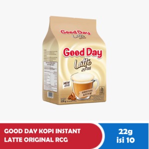GOOD DAY KOPI INSTANT LATTE ORIGINAL RCG 10x22g