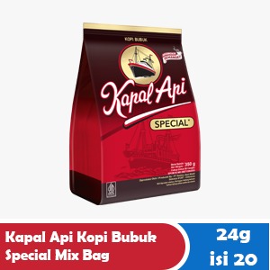 KAPAL API COFFEE POWDER SPECIAL MIX BAG 20x23g