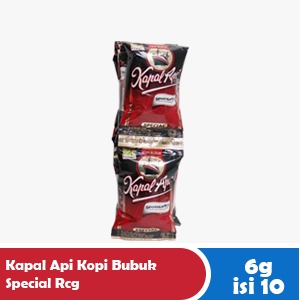 KAPAL API SPECIAL RCG COFFEE POWDER 10x6g