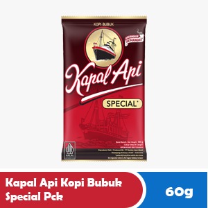 KAPAL API SPECIAL COFFEE POWDER PCK 60g