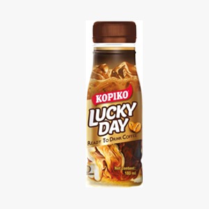KOPIKO LUCKY DAY COFFEE MILK DRINK BTL 180mL