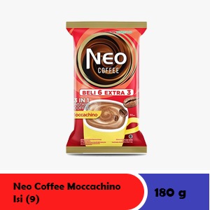 NEO COFFEE INSTANT COFFEE (6+3) MOCCACHINO PCK 180g