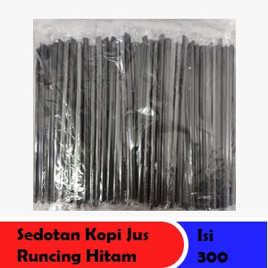 SEDOTAN KOPI JUS RUNCING HITAM 300'S HITAM PCK