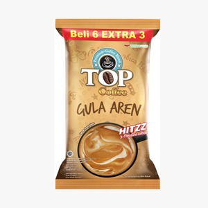 TOP COFFEE GULA AREN PCK 9x22g