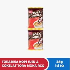 TORABIKA KOPI SUSU & COKELAT TORA MOKA RCG 10X28g