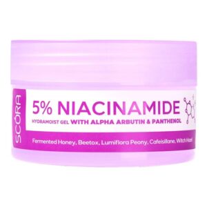 Scora 5% Niacinamide Hydramoist Gel with Alpha-Arbutin & Panthenol 45ml