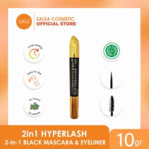SALSA WATERPROOF MASCARA 2 IN 1 HYPERLASH