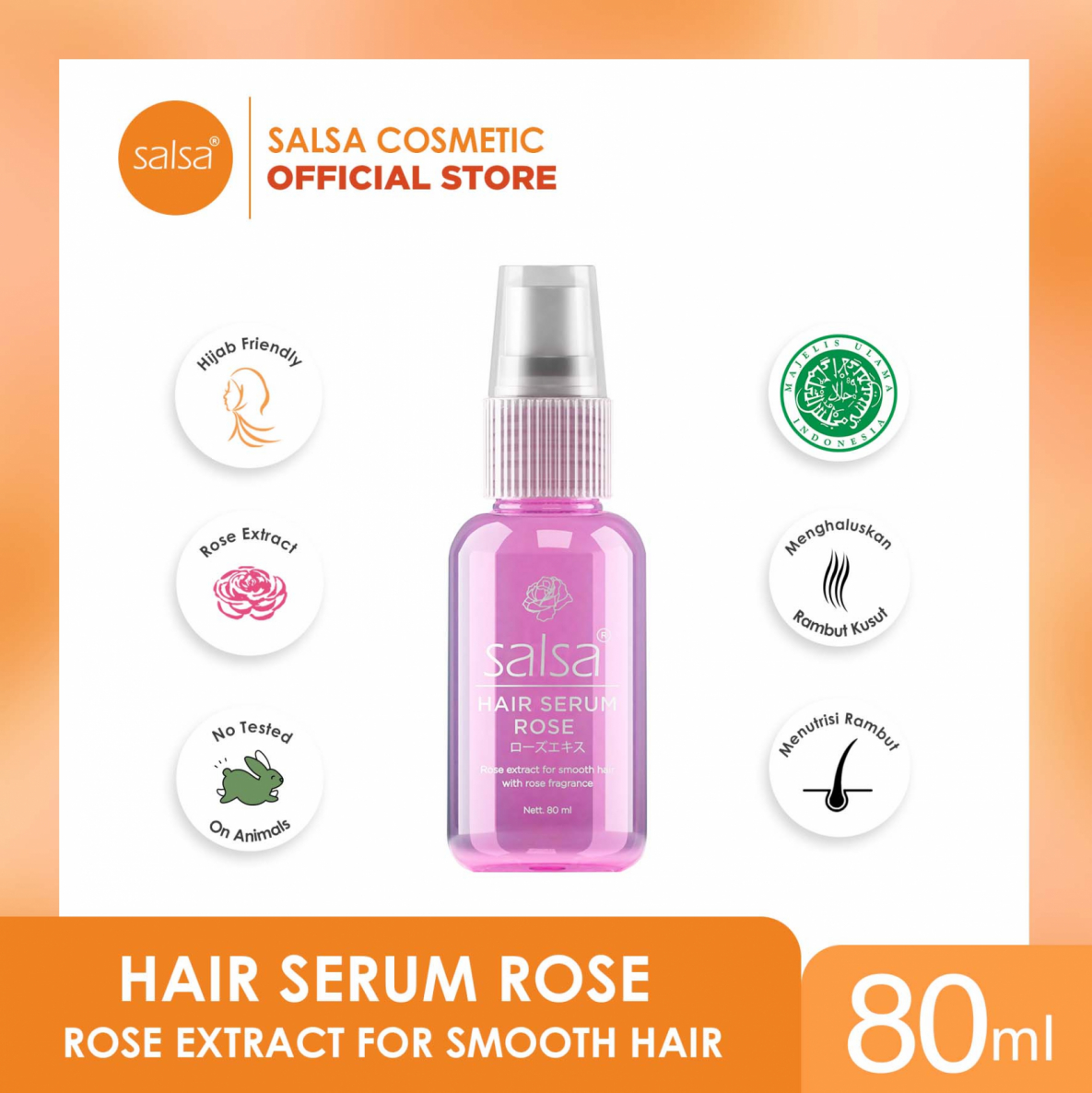 SALSA ROSE HAIR SERUM