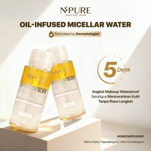 POWER CLEAR OIL INFUSED MICELLAR WATER
