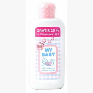 MY BABY BABY POWDER SWEET FLORAL BTL 150/135g