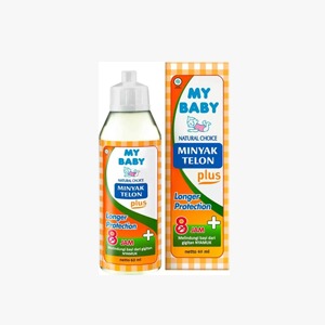 MY BABY TELON OIL PLUS LONGER PROTECTION 60ml Bottle