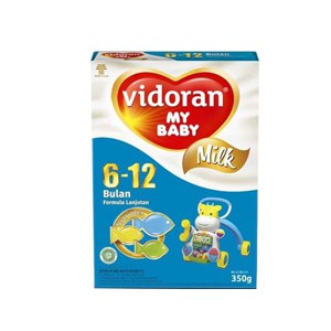 VIDORAN MILK FORMULA EXTENDED 6-12 MY BABY BOX 350g