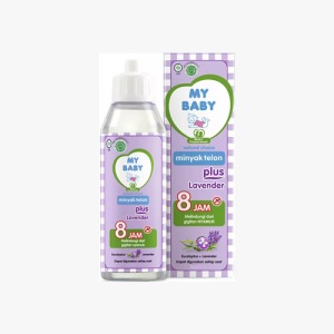 MY BABY MINYAK TELON PLUS LAVENDER BTL 90mL