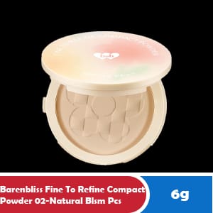 BARENBLISS FINE TO REFINE COMPACT POWDER 02-NATURAL BLSM PCS 6g