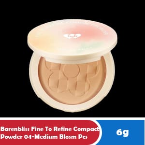 BARENBLISS FINE TO REFINE COMPACT POWDER 04-MEDIUM BLOSM PCS 6g