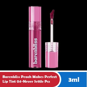 BARENBLISS PEACH MAKES PERFECT LIP TINT 04-NEVER SETTLE PCS 3mL